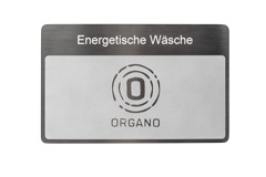 ORGANETIK Programmkarte Energetische Wäsche