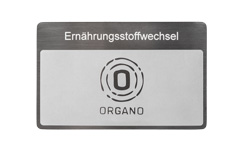 ORGANETIK Programmkarte Ernährungsstoffwechsel