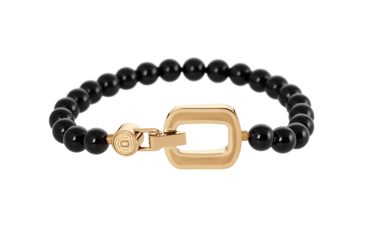 ORGANO Vital Onyx-Armband gold