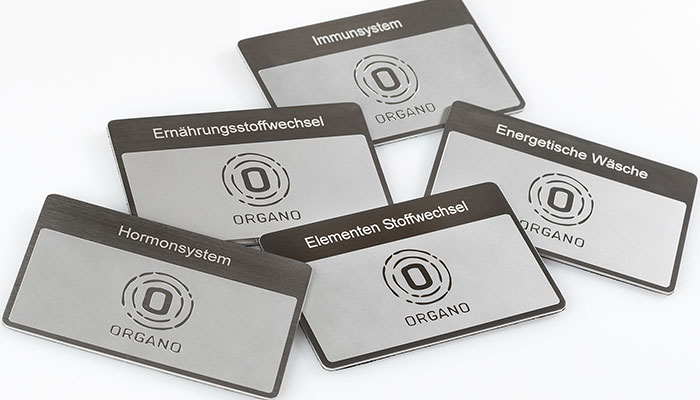 ORGANETIK Programmkarten